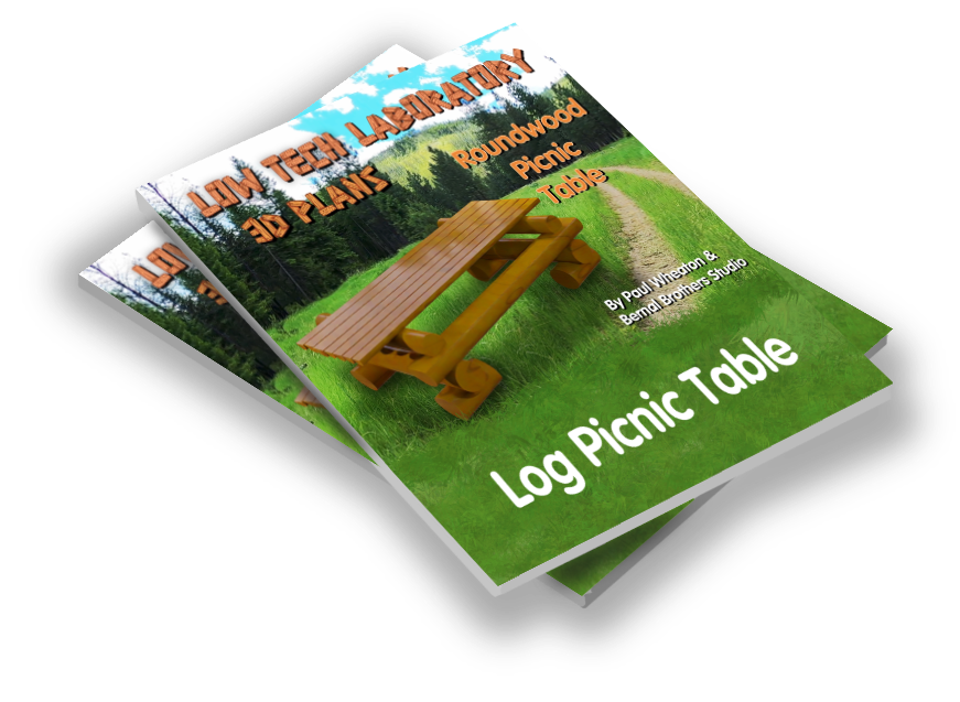 roundwood-log-picnic-table